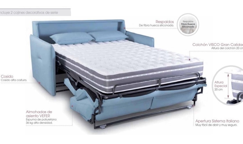 Sofá cama moderno 455
